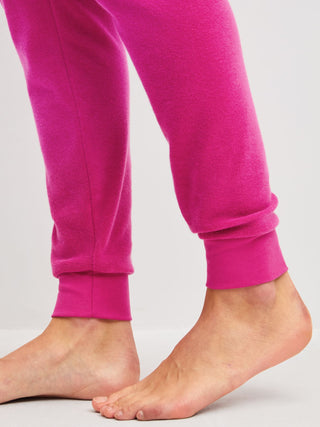 DAMEN Pyjama mit Bündchen