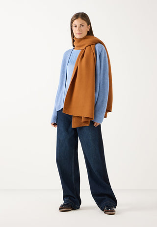 Blue Denim Jeans w Gallon Stripe, dark blue denim