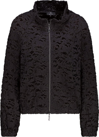 Strickjacke mit Spitze
