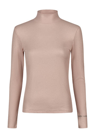 Rippshirt mit Sparkle-Folie