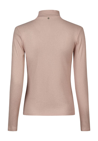 Rippshirt mit Sparkle-Folie