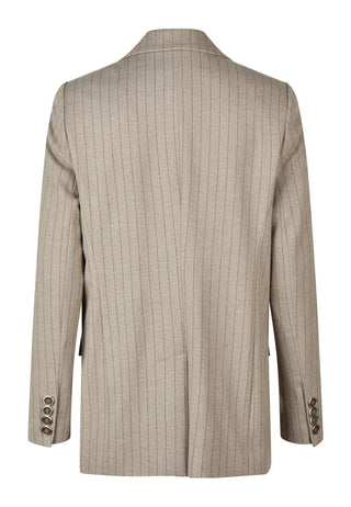 Blazer mit Nadelstreifen