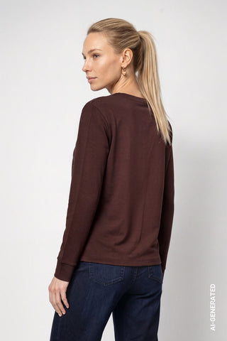 Blusenshirt mit Schmuckdetails