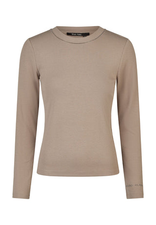 Rippshirt mit Schmuckband