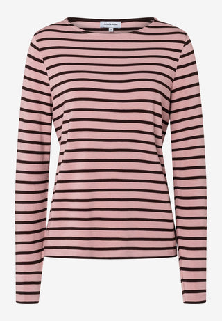 gestreiftes Langarmshirt