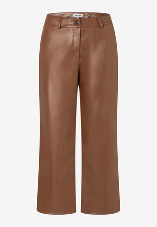 Culotte in Lederoptik