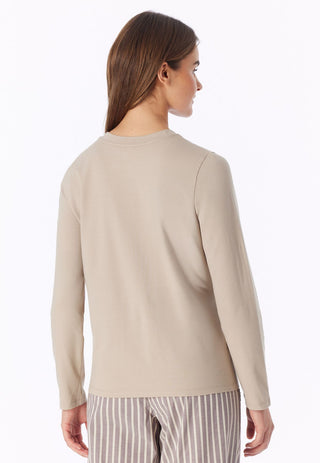 Shirt langarm Rundhals