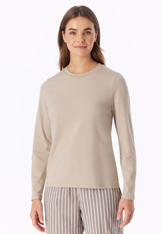 Shirt langarm Rundhals
