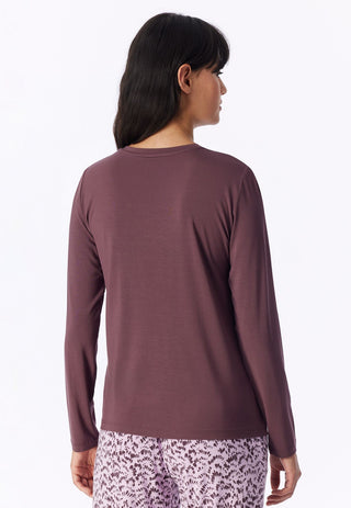 Shirt langarm Rundhals