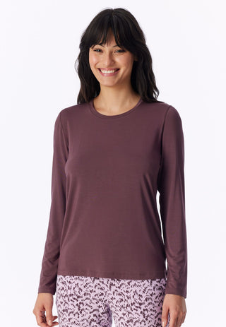 Shirt langarm Rundhals
