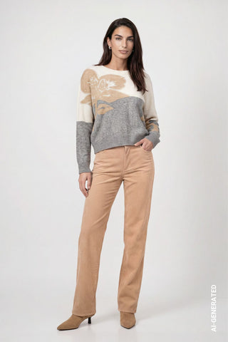 Wide Leg Cord Hose
