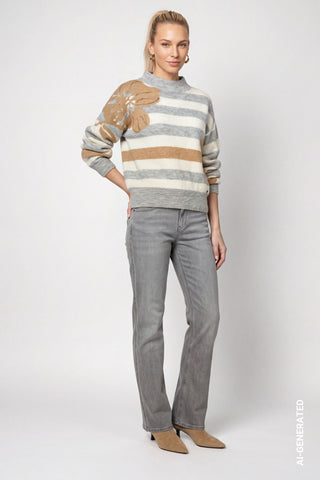 Strickpullover mit weicher Haptik