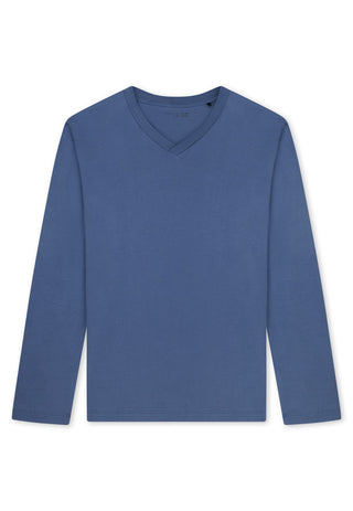 Langarmshirt V-Ausschnitt
