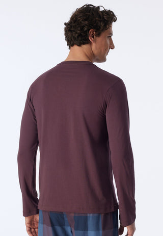 Langarmshirt Rundhals