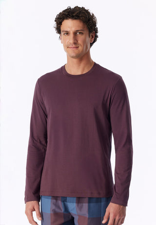 Langarmshirt Rundhals