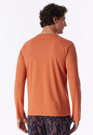 Langarmshirt Rundhals