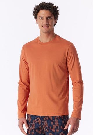Langarmshirt Rundhals