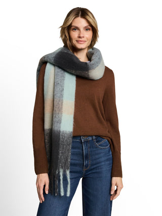 Cosy Schal mit Fransen