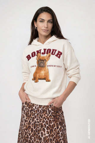 Sweatshirt mit Kapuze