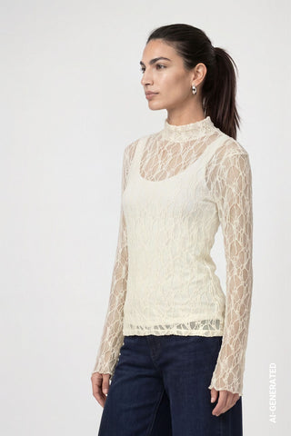 Spitzenshirt