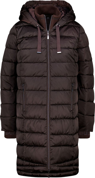 Steppmantel mit Lurex