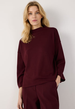 Sweatshirt mit Turtleneck