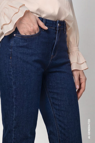 Straight-leg-Jeans