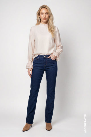 Straight-leg-Jeans