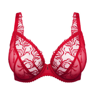SOLISSE true red Tiefdekolletierter BH