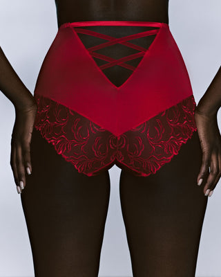 SOLISSE true red Tiefdekolletierter BH