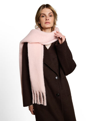 Cosy Schal mit Fransen