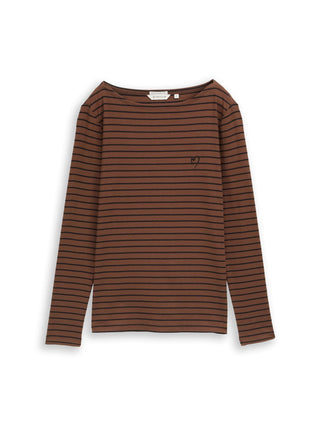 Langarmshirt mit Streifenmuster