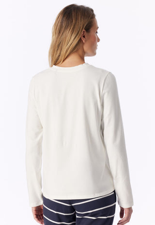 Shirt langarm Rundhals