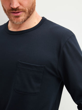 HERREN Pyjama mit Bündchen