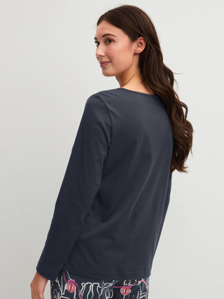 DAMEN Shirt langarm
