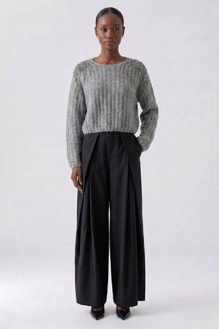 Bundfaltenhose