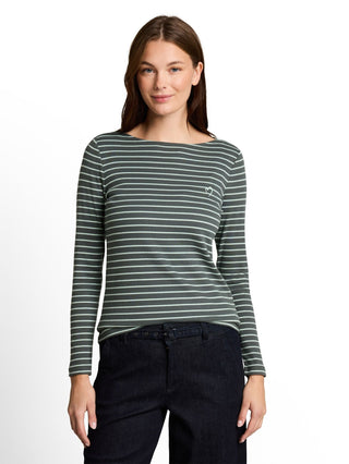 Langarmshirt mit Streifenmuster