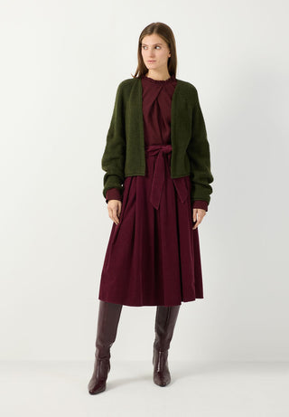 Soft Cardigan, forest green