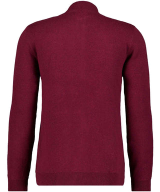 Cardigan mit Stehkragen, Baumwolle/Kaschmir