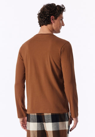 Langarmshirt Rundhals