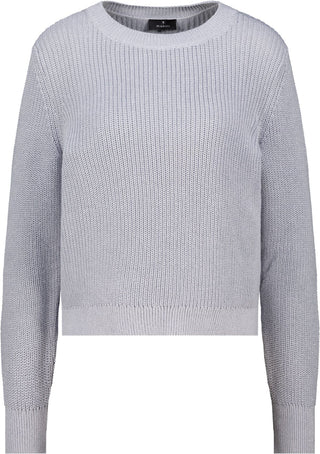 Basic-Strickpullover mit Lurex
