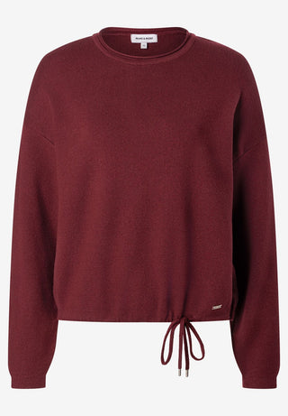 Pullover mit Tunnelzug am Saum