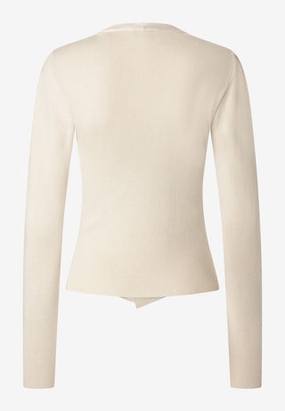 Pullover mit Wickeloptik