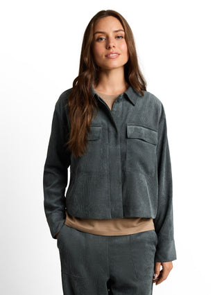 Regular Fit Cordjacke mit Brusttaschen