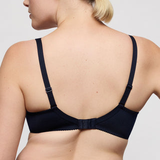 SALERNO midnight blue halb unterlegter BH tiefdek.