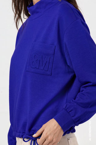 Sweatshirt mit Schmuckdetail