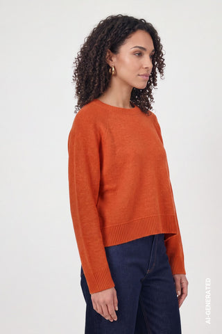 Flauschiger Strickpullover