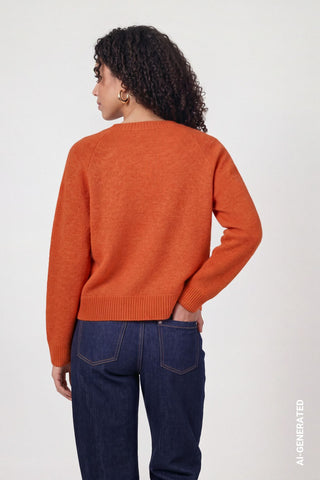 Flauschiger Strickpullover