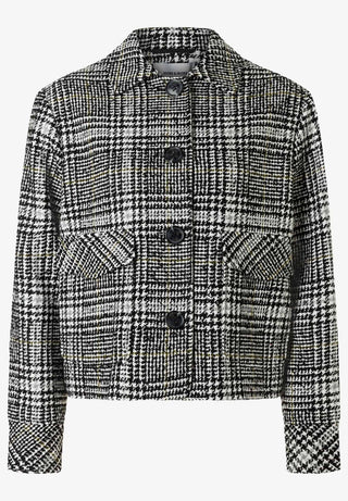 Jacke mit Glencheck-Karo
