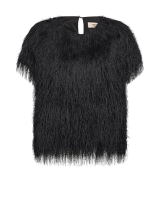 MMBrim O-SS Faux Fur Tee